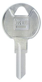 Hy-Ko 11010TM9 Key Blank, Brass, Nickel-Plated, For: Trimark TM9 Locks